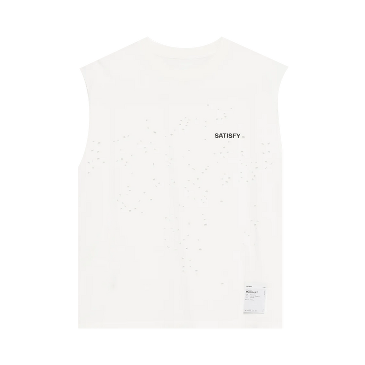 SATISFY Mothtech Muscle Tee "Aged Grey"