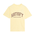 SATISFY Mothtech T-Shirt "Aged Transparent Yellow"