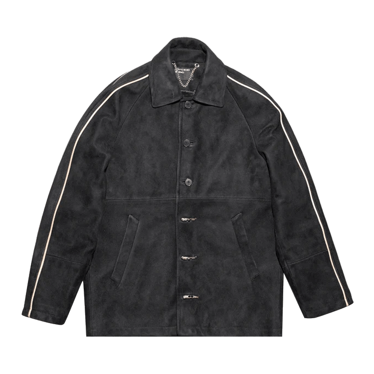 Enfants Riches Déprimés Suede Académie Jacket "Black/Ivory"