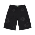 Denim Tears Mono Wreath Cargo Short "Black"