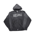 Satoshi Nakamoto Luke Fleece Hoodie "Black"