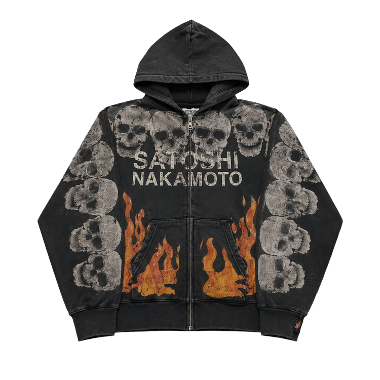 Satoshi Nakamoto Lost Boys Zip Up "Black"