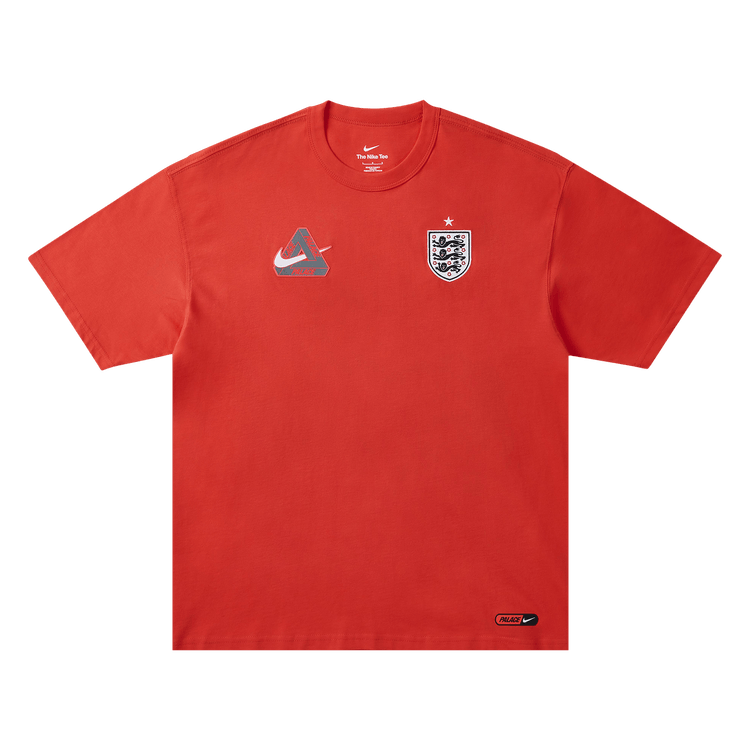 Palace x Nike England T-Shirt "LT Crimson"
