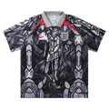 Palace x Nike England Dri-Fit Football Jersey "Pewter Grey/Bright Crimson"
