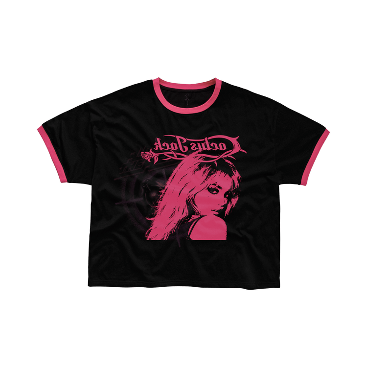 Cactus Jack by Travis Scott Burning Desire Ringer Tee "Black"