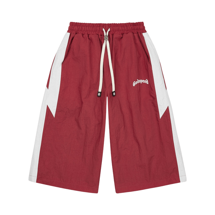 Godspeed Anvil 3QTR Shorts "Red"