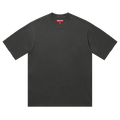Supreme Rhinestone Script Short-Sleeve Top "Black"