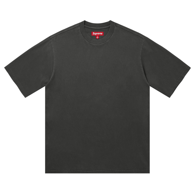 Supreme Rhinestone Script Short-Sleeve Top "Black"