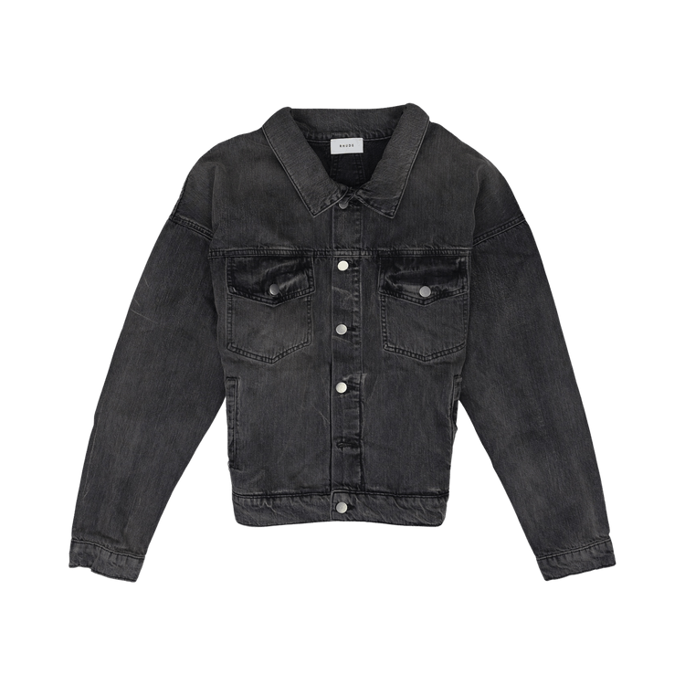 Rhude Trucker Jacket "Black"