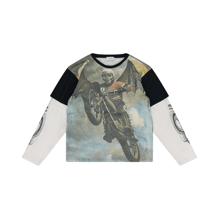 Rhude Leap Of Death T-Shirt "Multicolor"