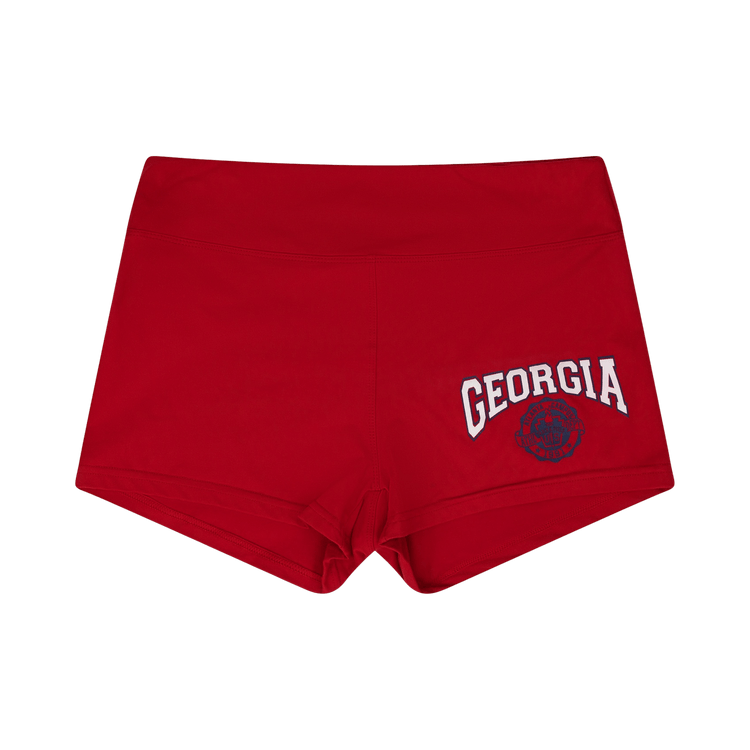 Sp5der Georgia Tiny Shorts "Red"