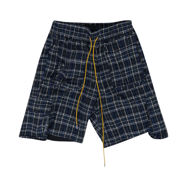 Rhude Plaid Shorts "Blue"