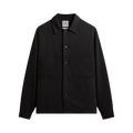 Kith &Kin Textured Viscose Ace Buttondown "Black"