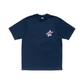 Stussy Dot Surf Puff Print Tee "Navy"
