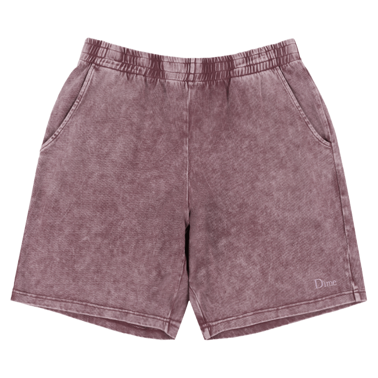 Dime Classic Jersey Sweatshorts "Plum Washed"