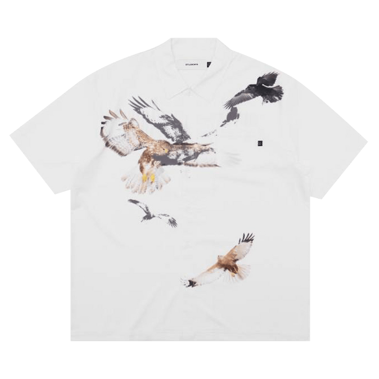 Students Drummond Short-Sleeve Shirt "White"