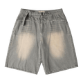 Dime Tech Denim Shorts "Sandblasted Desert"