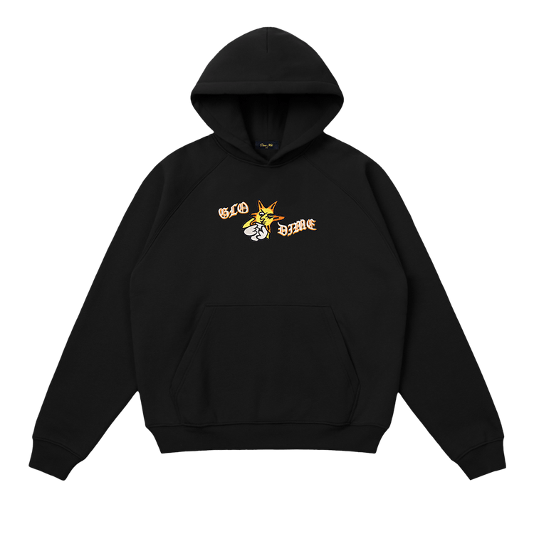 Dime Glo Sun Hoodie "Black"