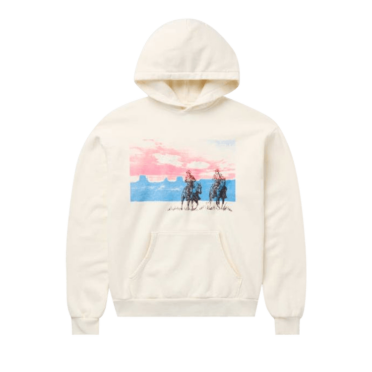 One Of These Days Drifting A Blue Pullover Hoodie "Bone"