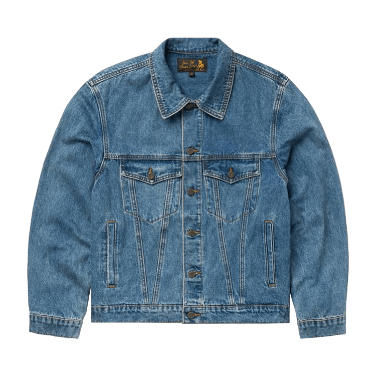 One Of These Days Denim Trucker Jacket "Washed Indigo"