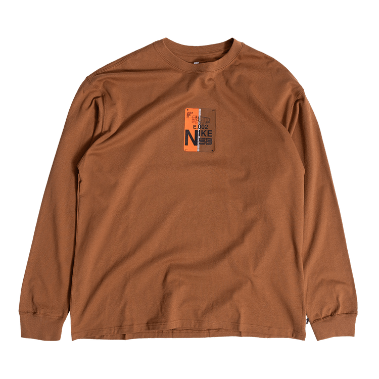 Nike Long-Sleeve Loose T-Shirt "Light British Tan"