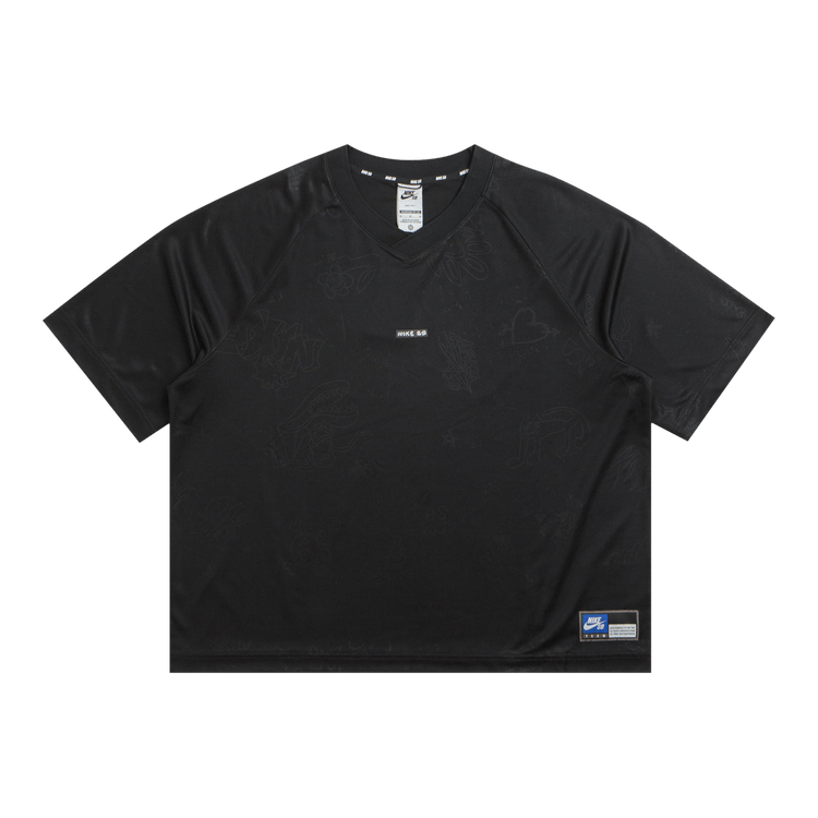 Nike Jacquard Jersey Top "Black"