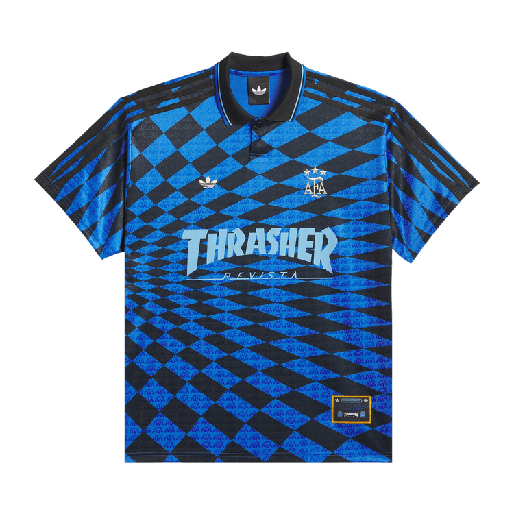 Adidas Argentina x Thrasher Jersey "Black/Blue"