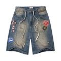 Vale Forever Paradise Jorts "Blue"