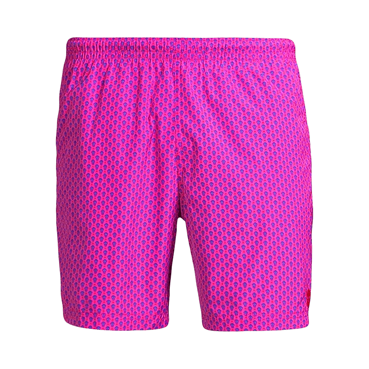 Alexander McQueen Skull Dot Print Swim Shorts "Multicolor"
