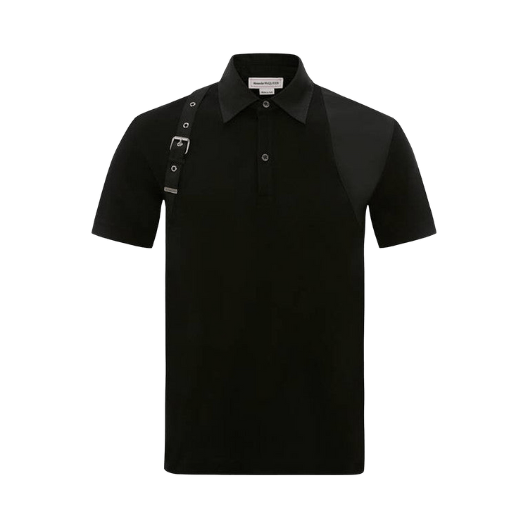 Alexander McQueen Harness Polo Shirt "Black"