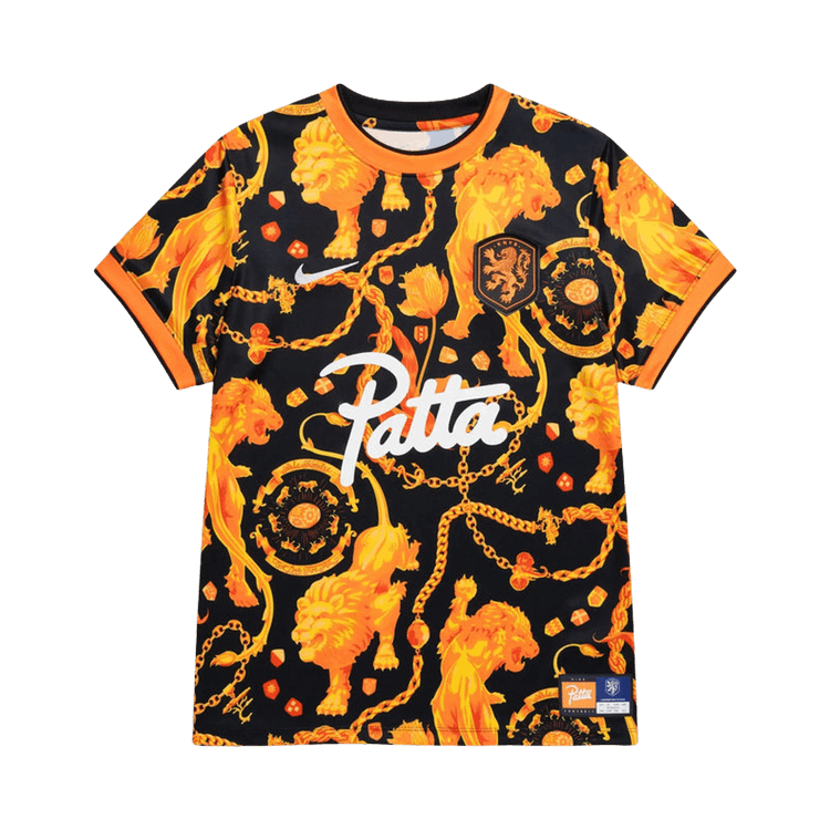 Nike Wmns Netherlands x Patta Short-Sleeve Top "Orange"