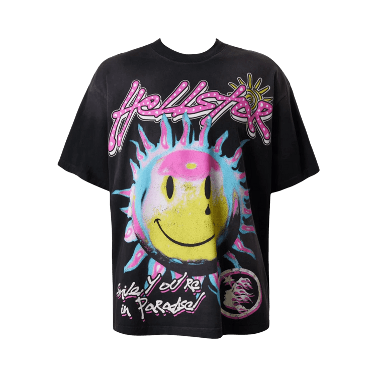 Hellstar Sun Smile T-Shirt "Black"