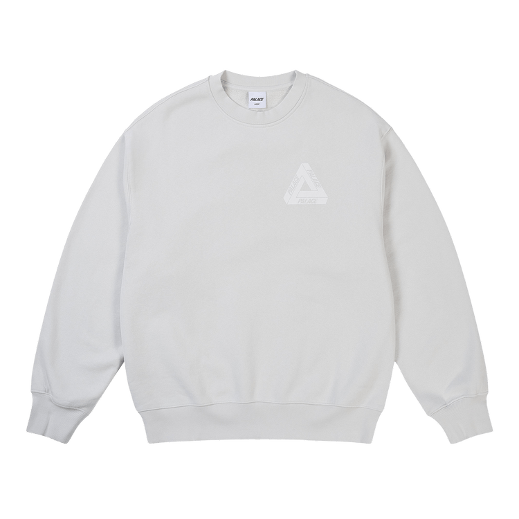 Palace Pigment Tri Crew "Concrete Grey"