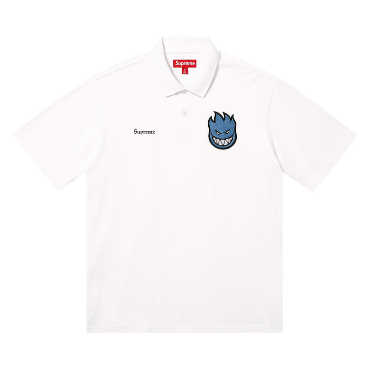 Supreme x Spitfire Polo "White"