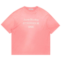 Acne Studios Logo T-Shirt "Tango Pink"