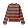 Miu Miu Jersey Righe T-Shirt "Ferro/Tabacco"