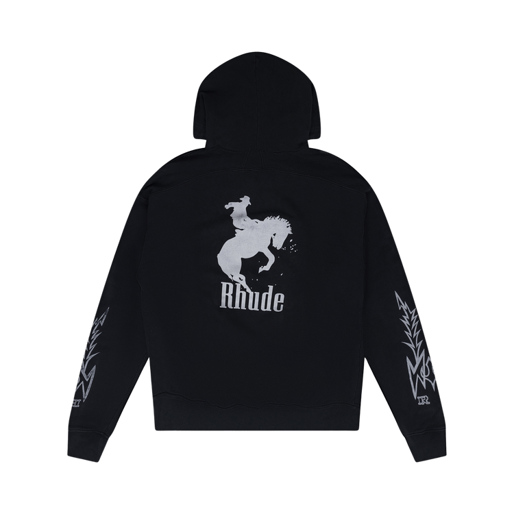 Rhude Tribal Box Hoodie "Black"