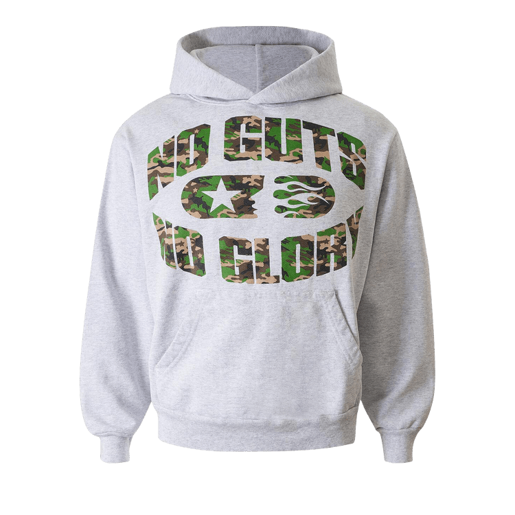 Hellstar No Guts No Glory Hoodie "Grey"