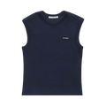 Acne Studios Logo Muscle T-Shirt "Navy"