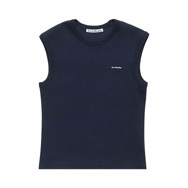 Acne Studios Logo Muscle T-Shirt "Navy"
