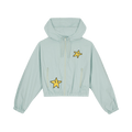 Brain Dead x Coach Cropped Star Windbreaker "Light Green"