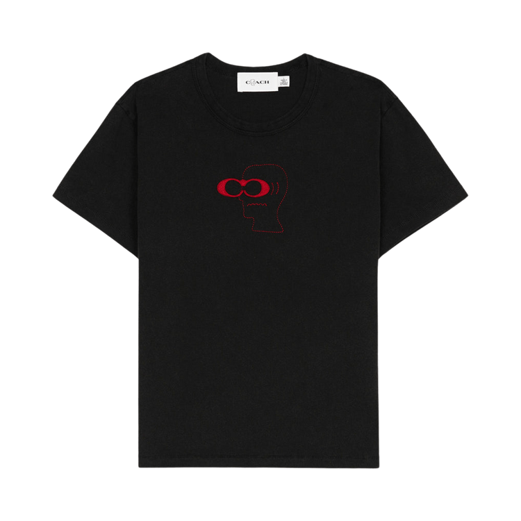 Brain Dead x Coach Logo 90s Fit T-Shirt "Black"