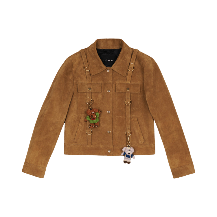 Brain Dead x Coach Suede Strap Jacket "Tan"
