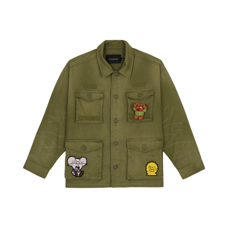 Brain Dead x Coach Surplus Jacket "Green"