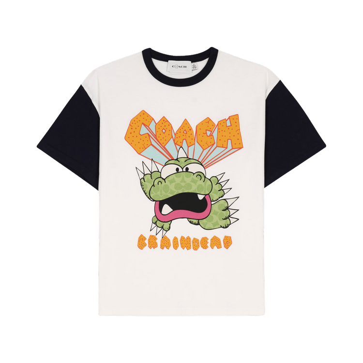 Brain Dead x Coach Zilly Monster T-Shirt "White Multicolor"