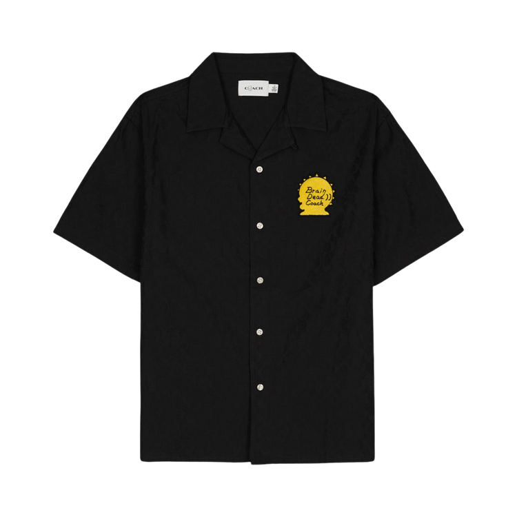 Brain Dead x Coach Signature Camp Shirt "Black"