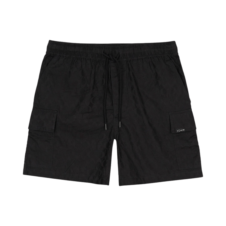 Brain Dead x Coach Signature Camp Shorts "Black"