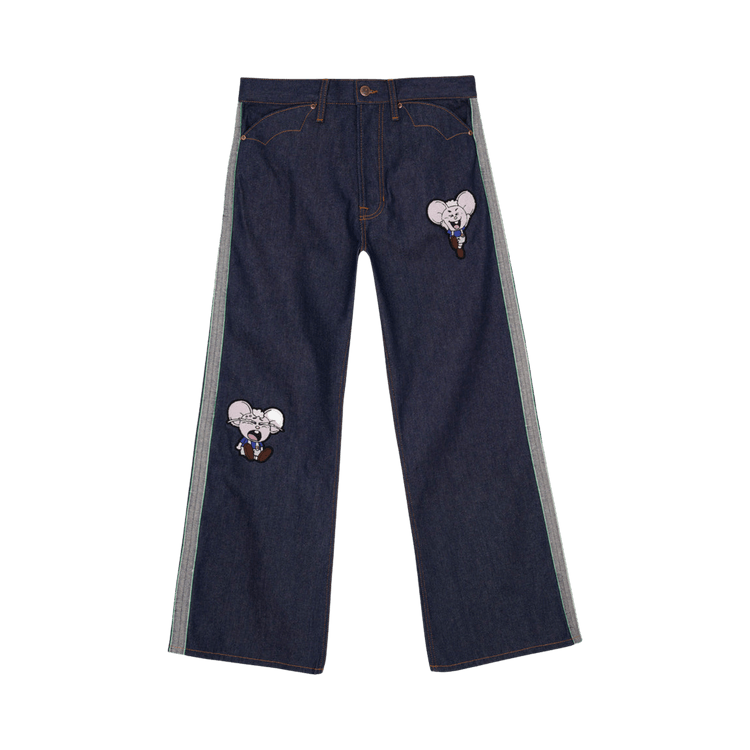 Brain Dead x Coach Kachi Mouse Retro Jean "Dark Blue"