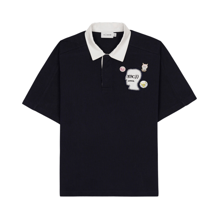 Brain Dead x Coach Rugby Polo "Navy"