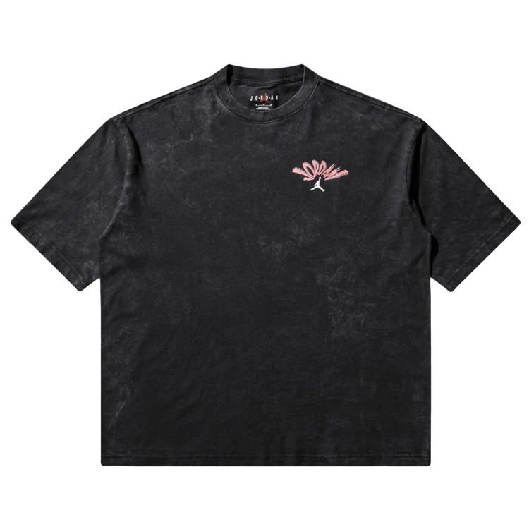 Air Jordan Flight Reis Fear Short-Sleeve Crew Tee "Black/White"